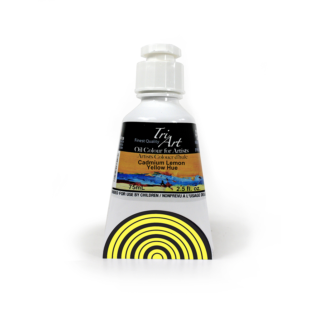 TriArt Oil Paint | C.P. Cadmium Yellow Lemon - 60 mL ...